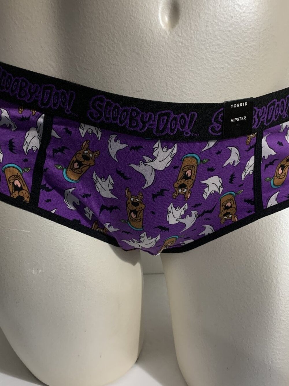 Torrid Hipster Panties Underwear Scooby Doo Ghosts Bats Halloween Plus 5 28